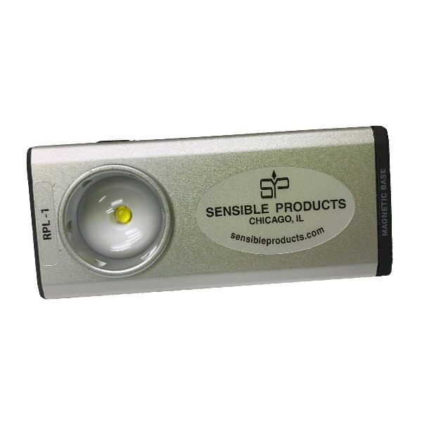 Silver Rechargeable Pocket Light / Flashlight RPL1 RPL-1 Sensible Products
