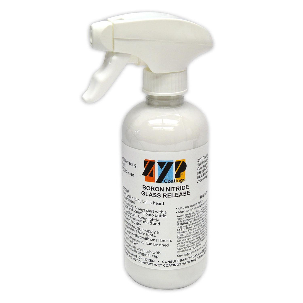 Boron Nitride Spray Ceramic Mold Release For Glass Slumping Casting 12 oz
