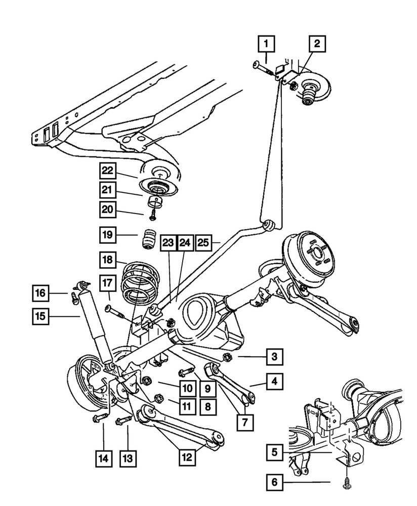 Genuine Mopar Control Arm 52088520