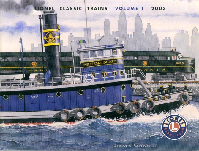 2003 Lionel Train Catalog Volume 1