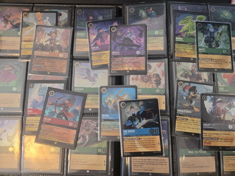 Lorcana Ursula's Return Complete Cold Foil Base Set (1-204)