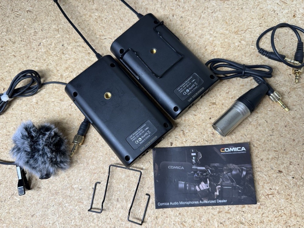 Comica WM100-TX & WM100-RX Wireless Microphone