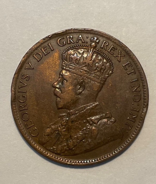 1919 Canada One Cent 1c