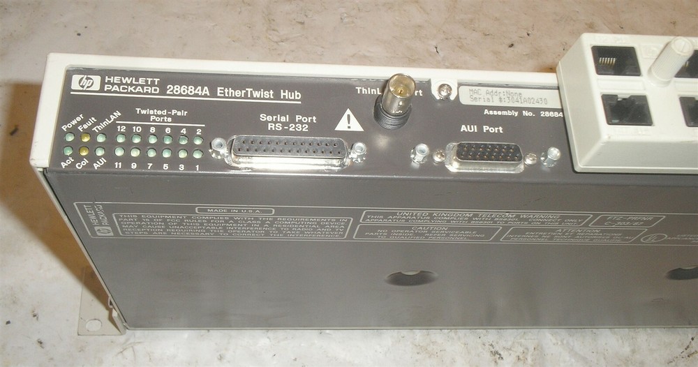 HP Ether Twist Hub 28684A EtherTwist