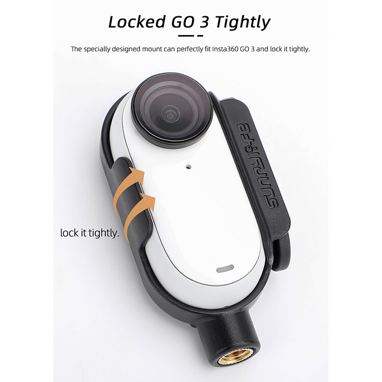Mount Adapter Multifunctional Adapter Support for Insta360 GO 3 /GO 3S Camera