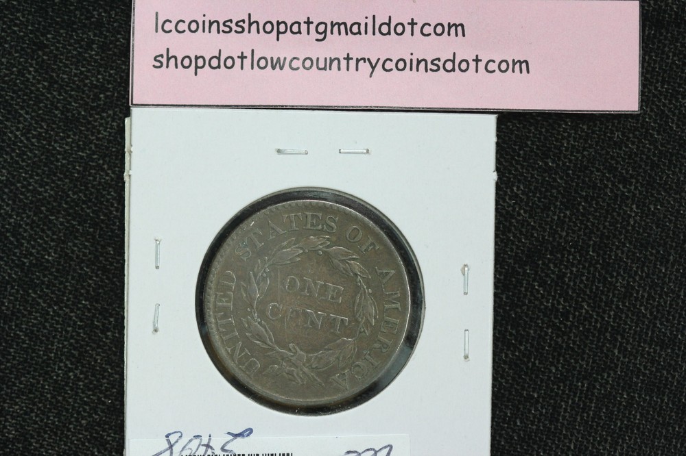 1826 Coronet Head Large Cent 4X3U