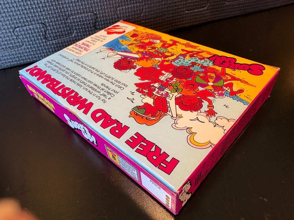 Surfs Up fruit snacks - Empty custom design display box