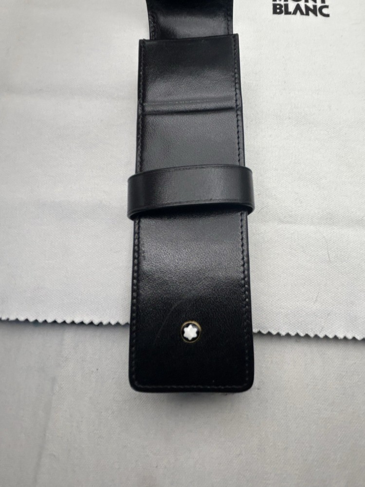Montblanc Leather Case, for 2 Pens-Excellent
