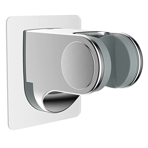 Showerhead Holder, Strong Adhesive and Waterproof Handheld 1 Pack Silver