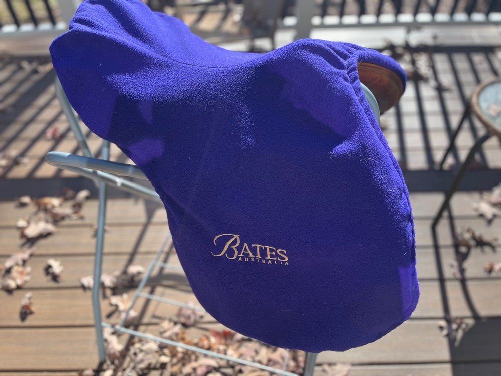 17.5 bates caprilli AP saddle with interchangeable gullet