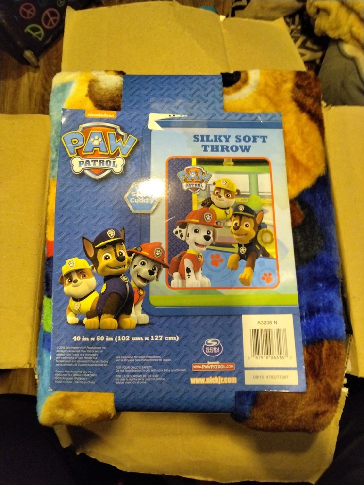 Paw Patrol Throw