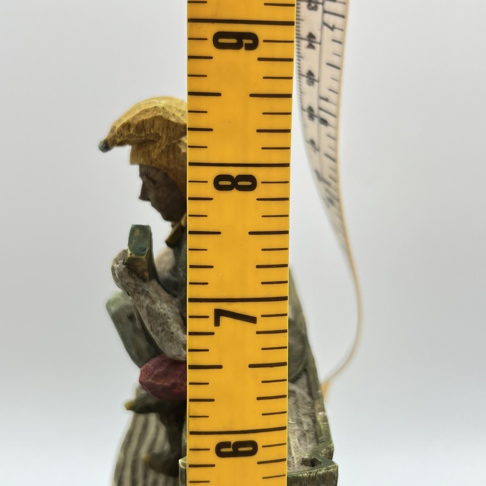 Solid Renaissance Bard Medieval Playful Jester Statues Bookends Castle Joker