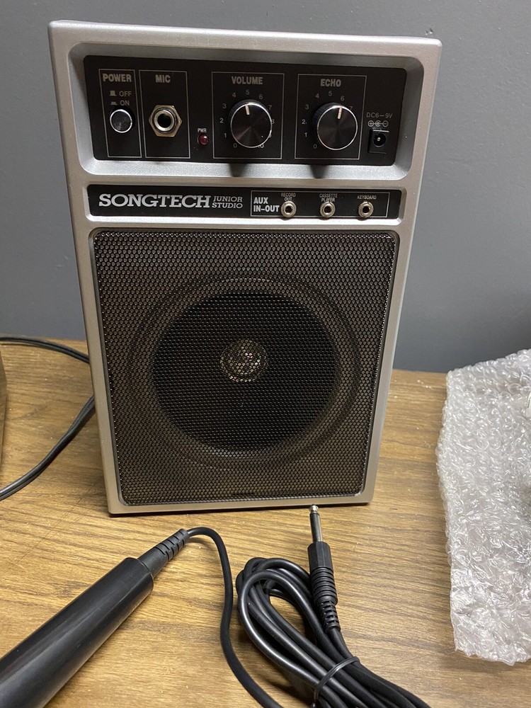 Sing Record Junior Studio Microphone Karaoke Carrying Case