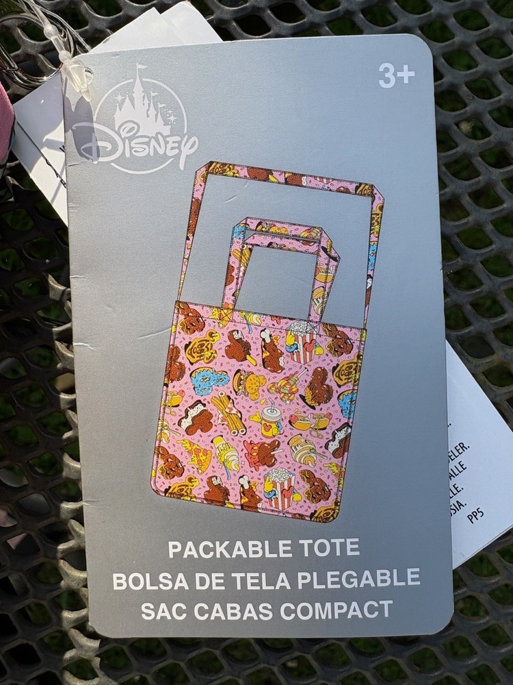 Disney Donut packable tote