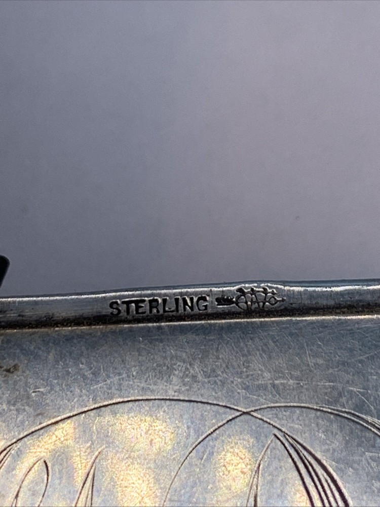 Antique Sterling Silver Match Safe