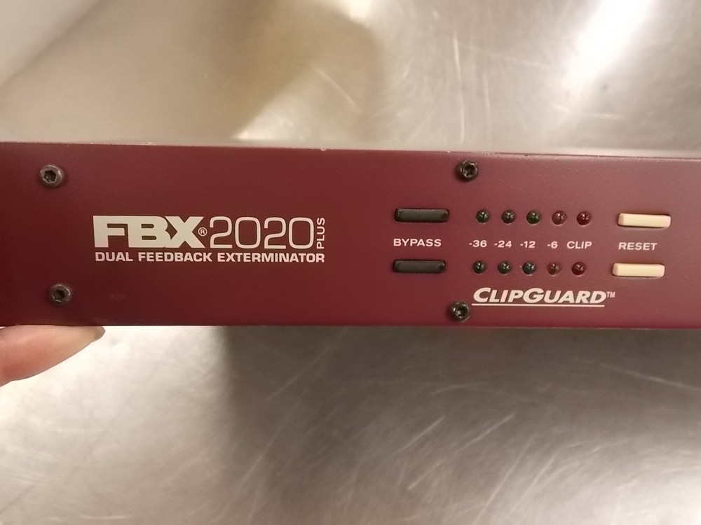 Sabine FBX2020 Feedback Exterminator Plus Tested Powers-On Y5
