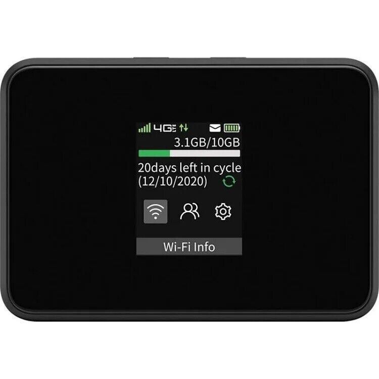 Verizon Airspeed Mobile 4G LTE Hotspot Prepaid (ASMHS01PP) (White Screen)