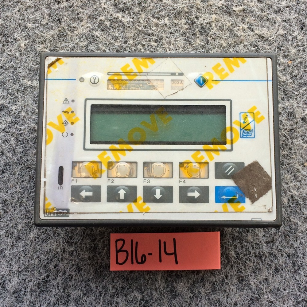 UNIOP E183499 MDOOR-02-0045 39A FW32 4.40 Advanced Control Panel