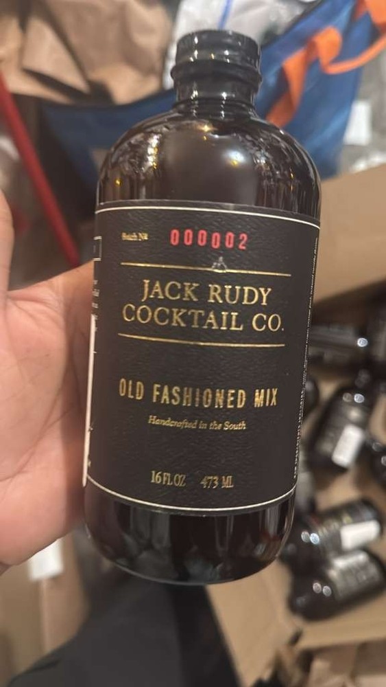 Jack Rudy Cocktail Co Old Fashioned Mix 16oz