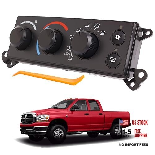 A/C Climate Control Module Panel Fits Dodge Ram 1500 Air 2006-2008