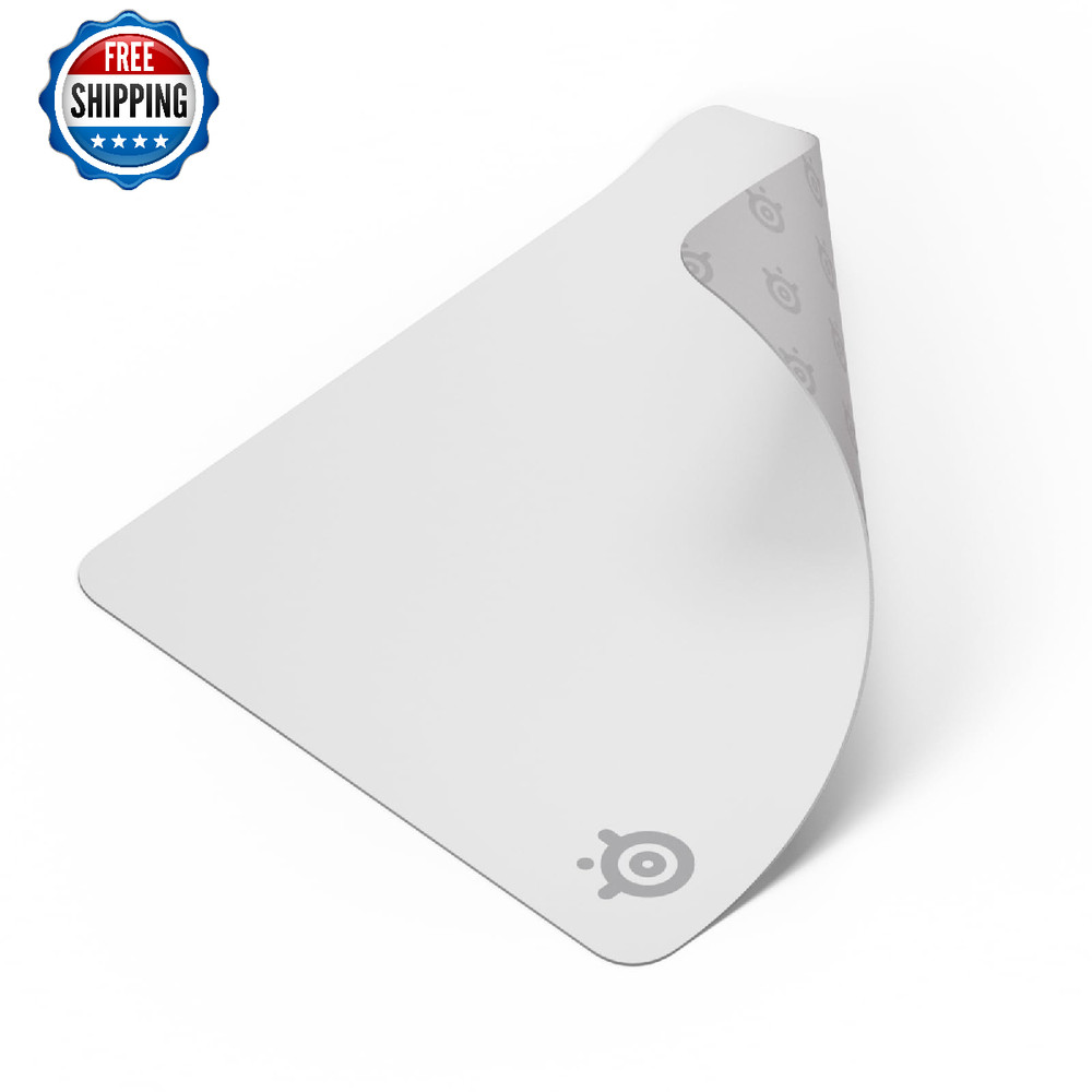 SteelSeries QcK Cloth Gaming Mouse Pad - Micro-Woven Surface - Optimized Trackin