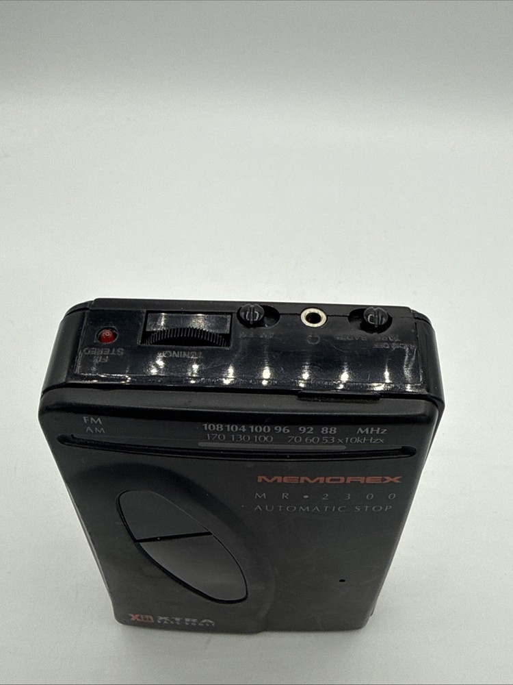 Memorex MR2300 Am/Fm Cassette Player -Tested /Works!