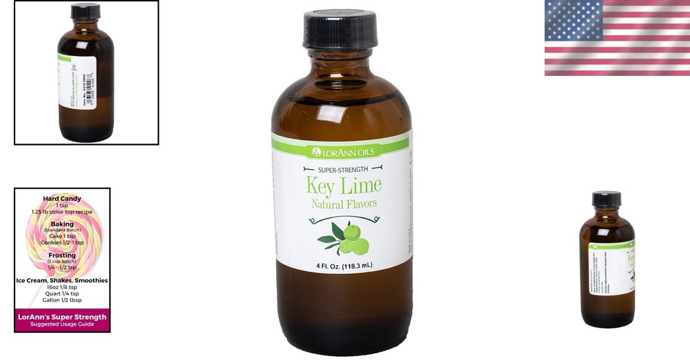 LorAnn Super Strength Key Lime, 4oz