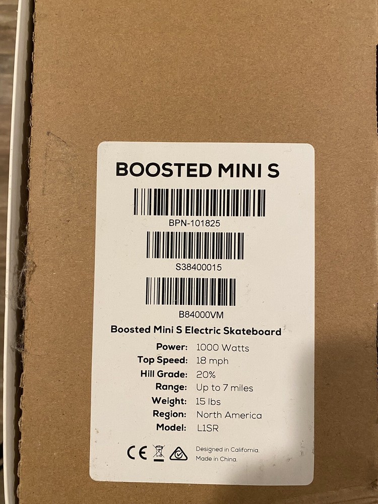 Boosted Mini S Electric Skateboard