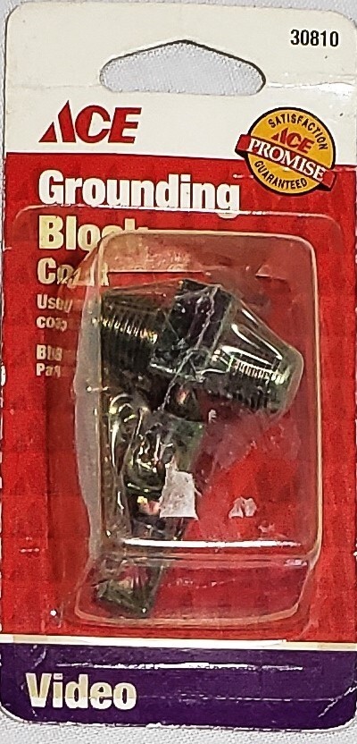 Ace Coax Ground Block for Video 30810