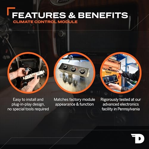599-211XD Patented Climate Control Module with Automatic A/C Controls