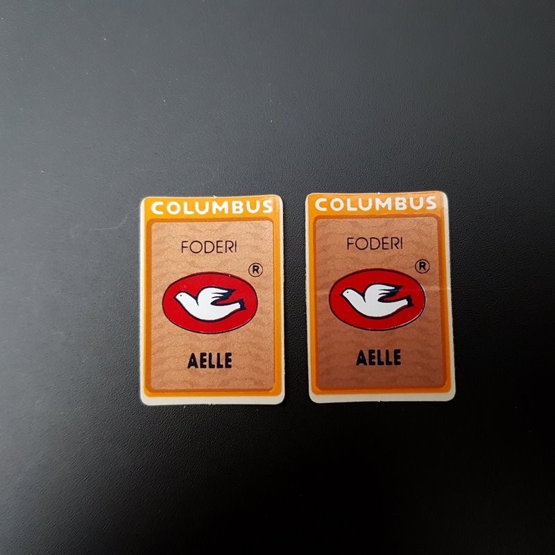 Fork Stickers "COLUMBUS AELLE" N.O.S