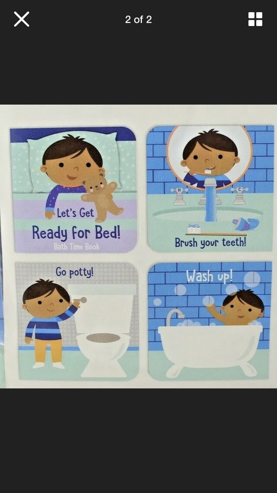 Let’s Get Ready For Bed Learning Soft Squishy Book For Kids