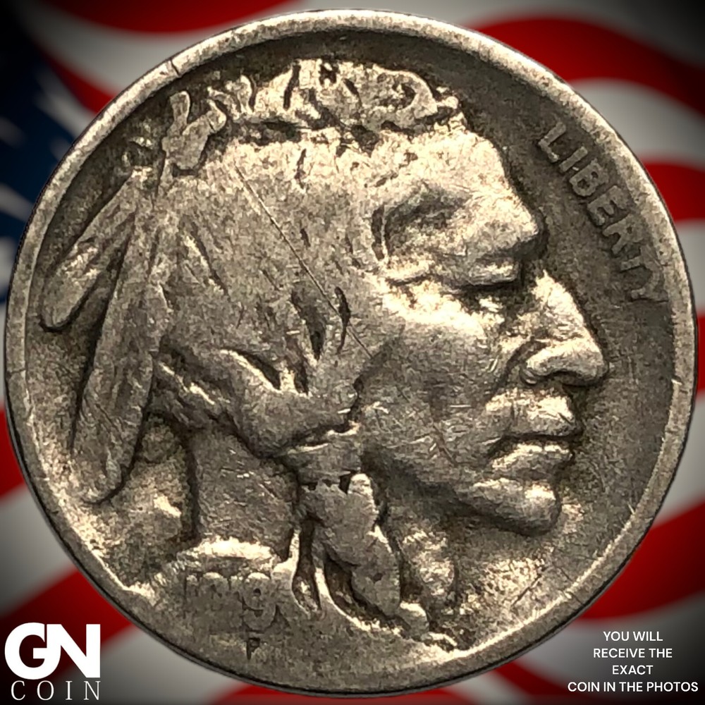 1919 S Buffalo Nickel X0348
