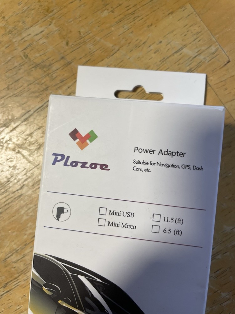 NIB Plozoe Dash Cam Hardware Kit