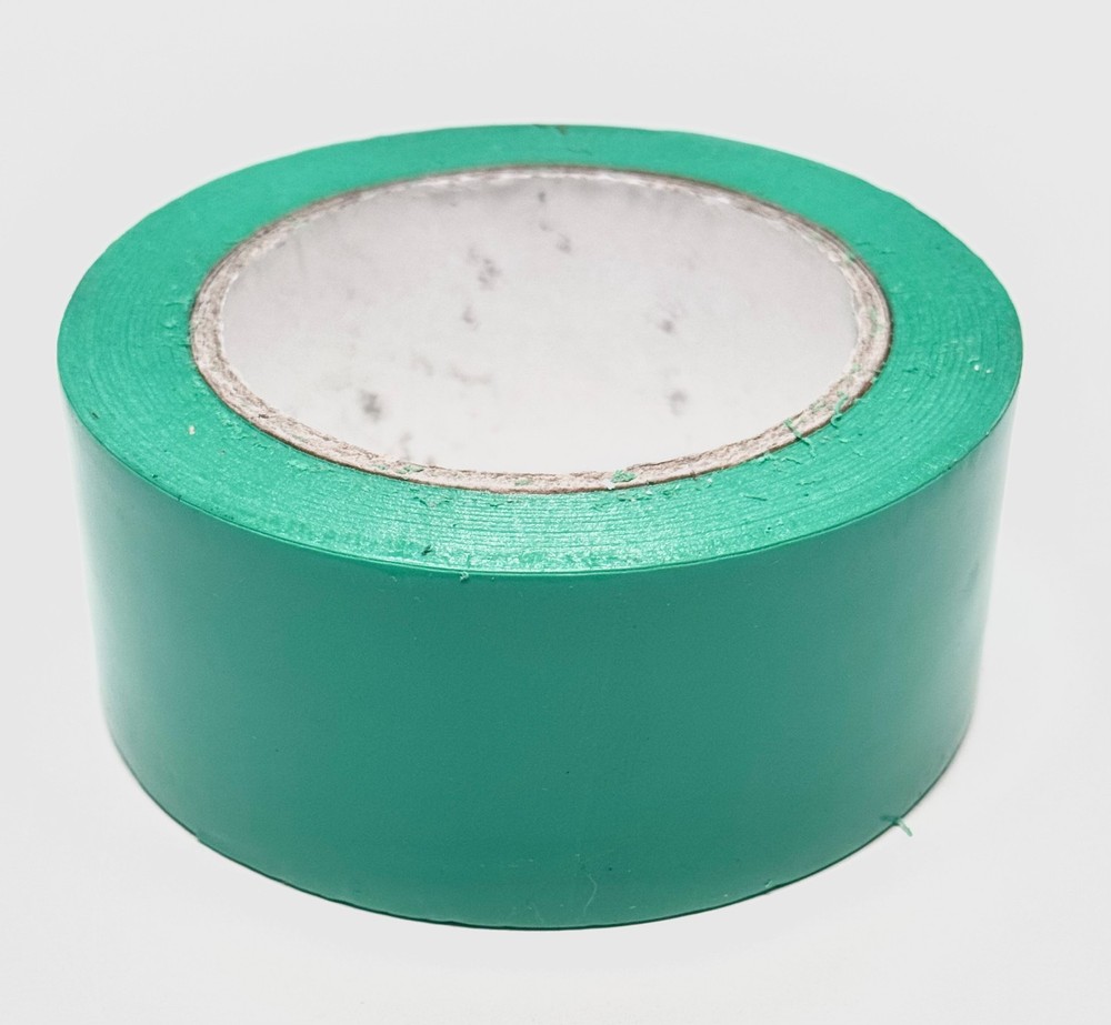 Solid SPVC Vinyl Colored Tape Seconds 2" x 36yds Green