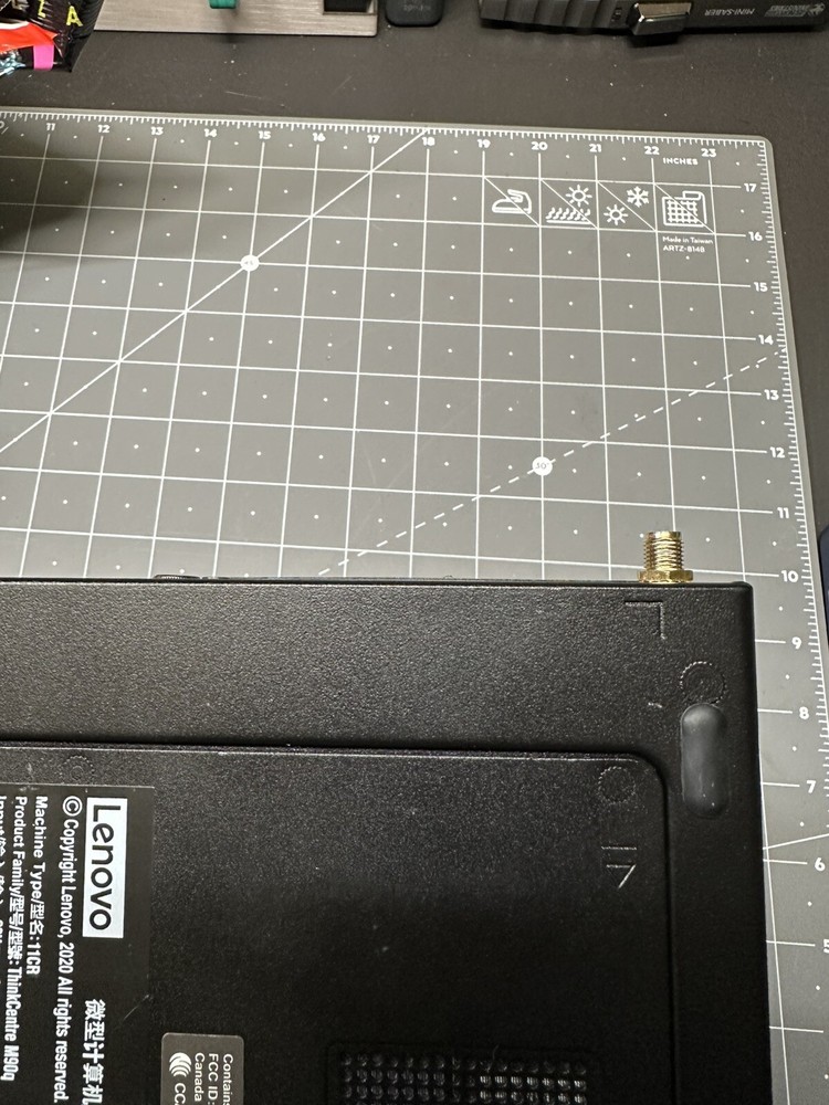 Lenovo M90q GPU Bracket IO Shield for AMD RX 6400 Low Profile