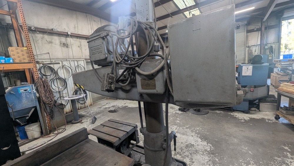 used radial arm drill cincinnati bickford 9"