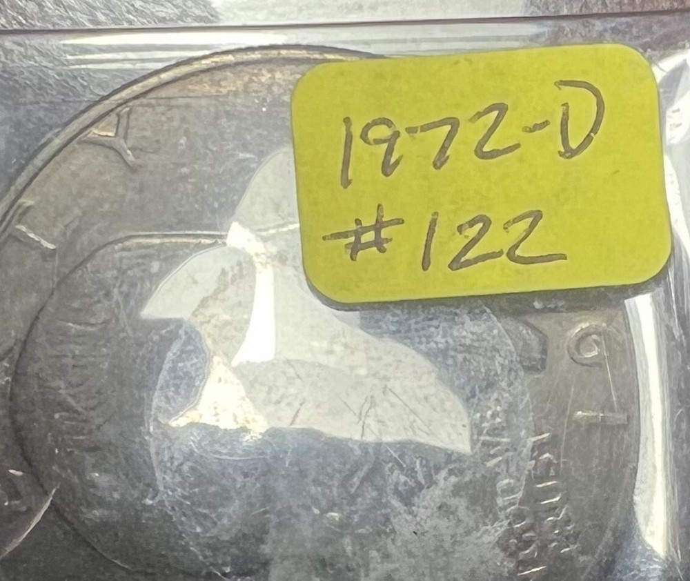 1972-D Eisenhower Ike Dollar - Toning