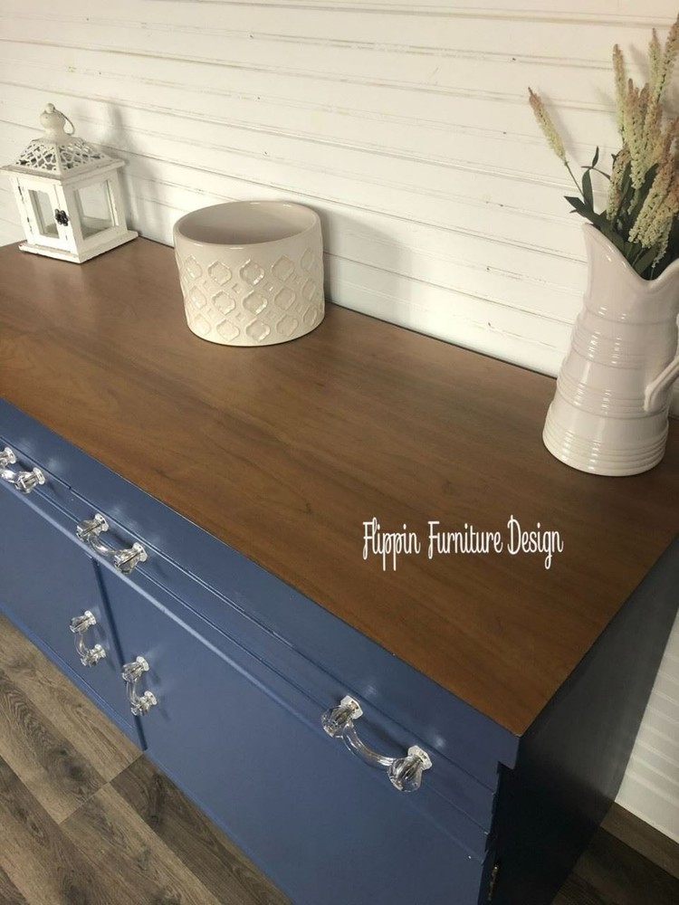 3" Antique Glass Pull Clear