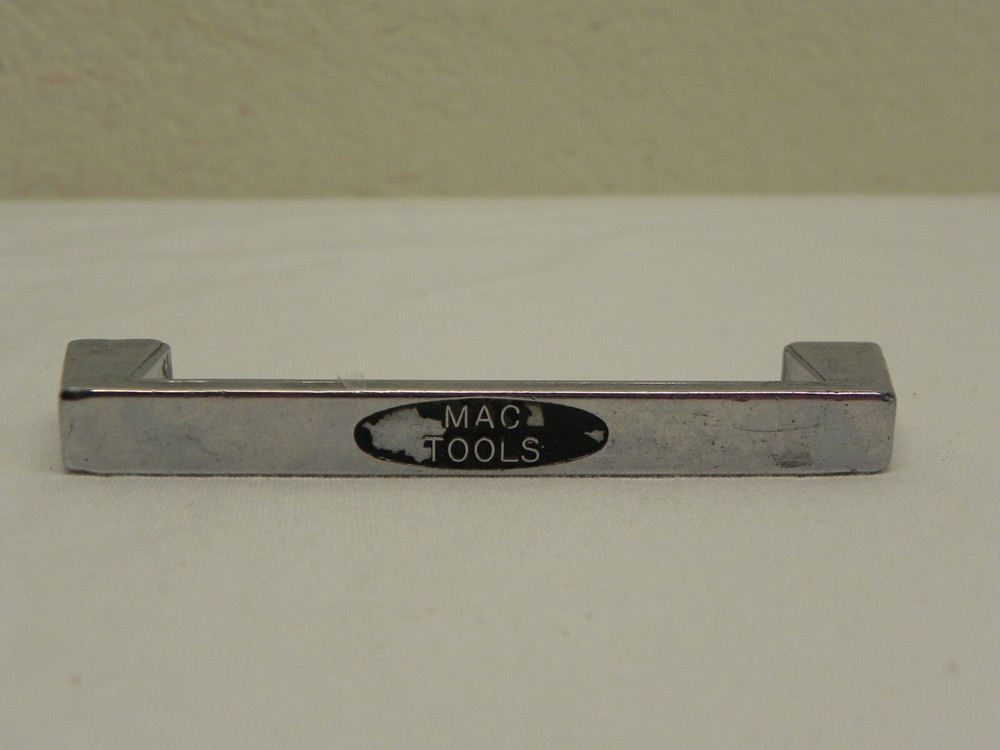 Vintage Mac Tool Box Drawer Handle w/Screws Circle Frame 4'' Long x 1'' Deep