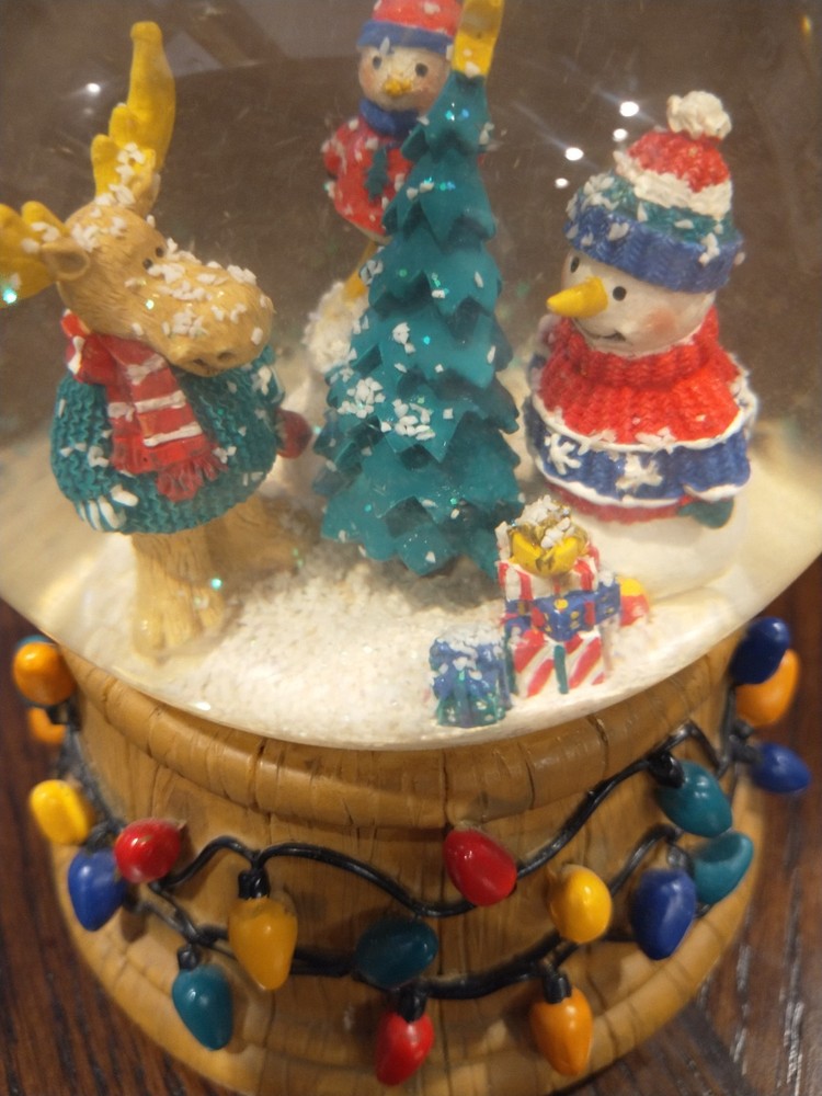 St. Nicholas Square Snowglobe Collection. Used in Box.