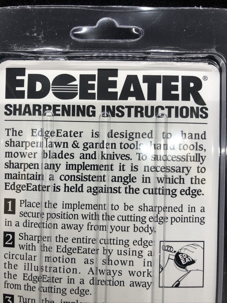 Smith's Edge Eater Multi Purpose Tool Sharpener Sharpening Stones Set Of 2 New