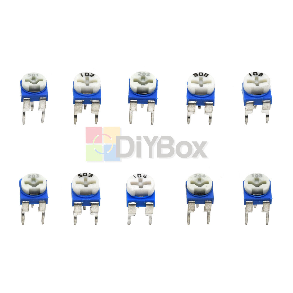 18/20/50/100PCS Potentiometer Adjustable Resistance 9/10 Specifications Package