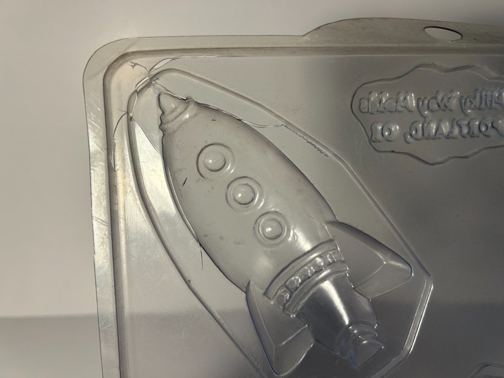 Soap Molds - Milky Way Space Ships Rockets UFOs - lightly used