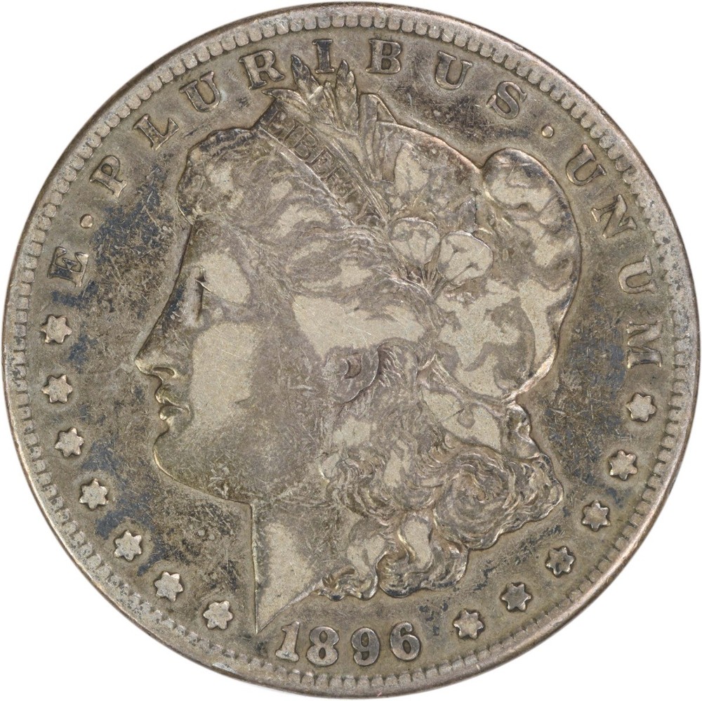 1896-S Morgan Silver Dollar VF Uncertified #621