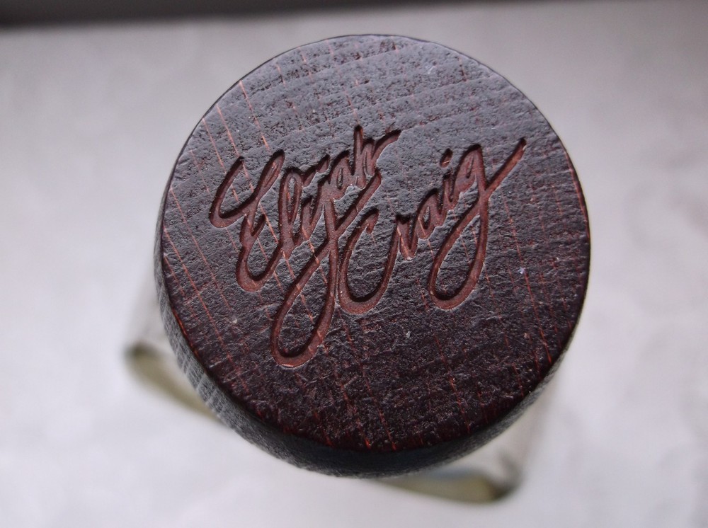 Elijah Craig Small Batch 94 Bourbon Whiskey Bottle - Empty 750 ml Wood Stopper