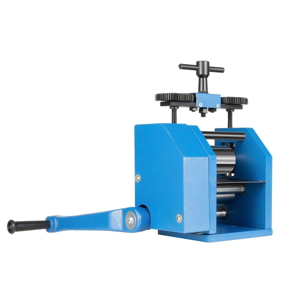 Jewelry Rolling Machine Manual Roller Combination Metal Tools Rolling Mill 6.5mm