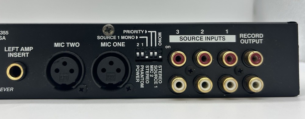 Rolls MA2355 Rack Mount Mixer/Amplifier