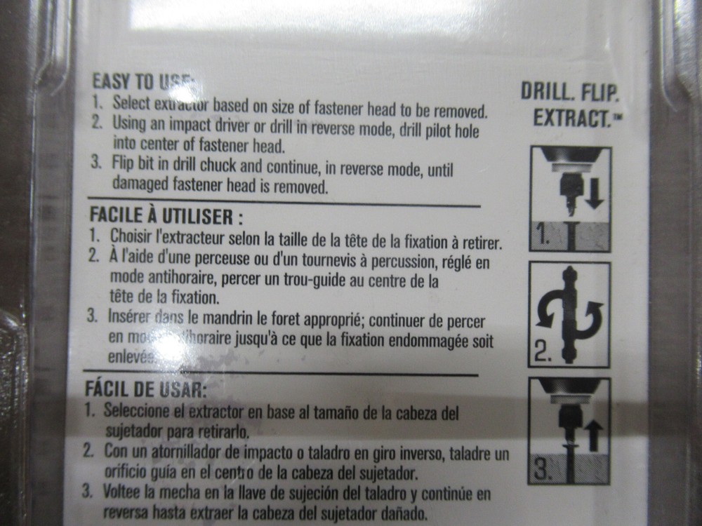 IRWIN 1876222 SCREW GRIP IMPPACT EXTRACTOR