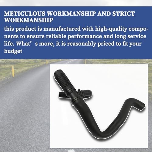 68092560AC Radiator Coolant Hose Compatible with Dodge Dart 2013 2014 2015